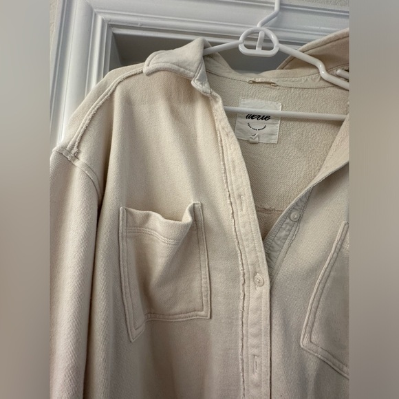 Aerie Lumberjane Fleece lined shacket - Picture 3 of 4